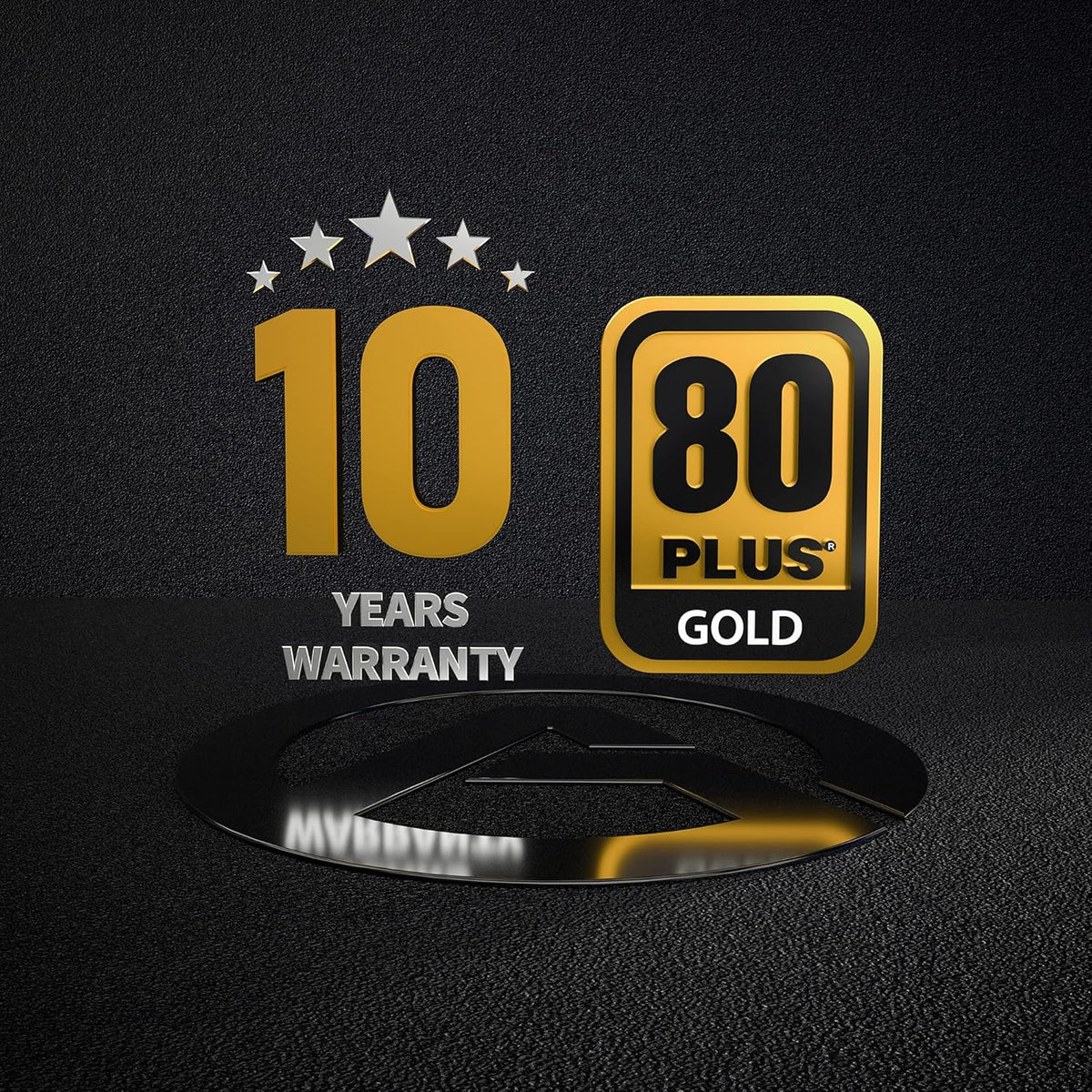 1000W Fully Modular Power Supply 80 Plus Gold Q846