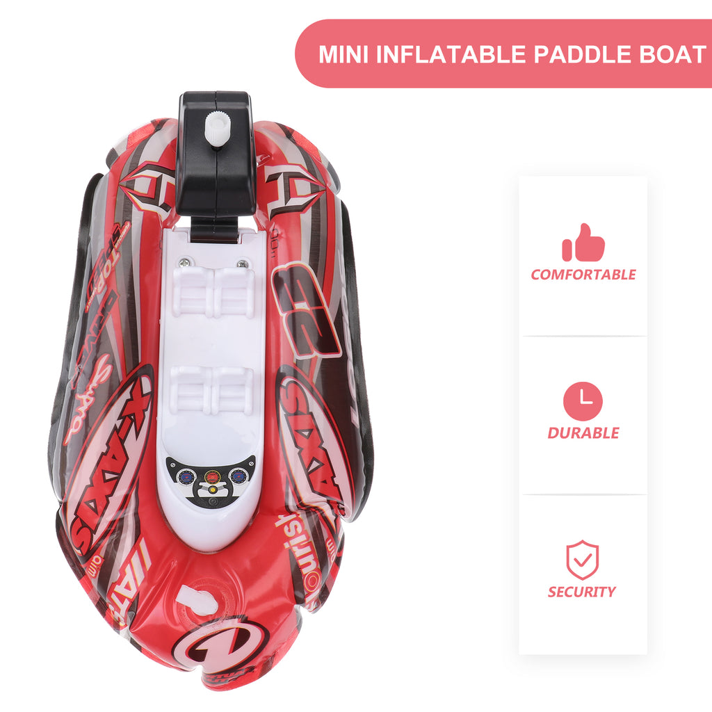 Mini Inflatable Paddle Boat Bathing Toy Z3382