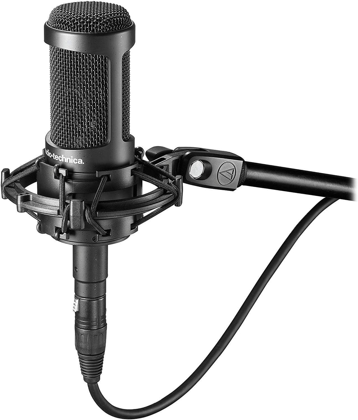 Cardioid Condenser Microphone with XLR Cable, Shockmount, Isolation Shield X69370