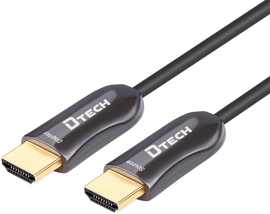 Fiber Optic HDMI Cable 50ft 4K60Hz 18Gbps Slim R82277