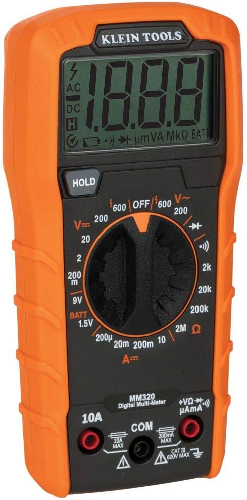 Non-Contact Voltage Tester Electrical Test Kit with Carrying Case and Batteries R747559