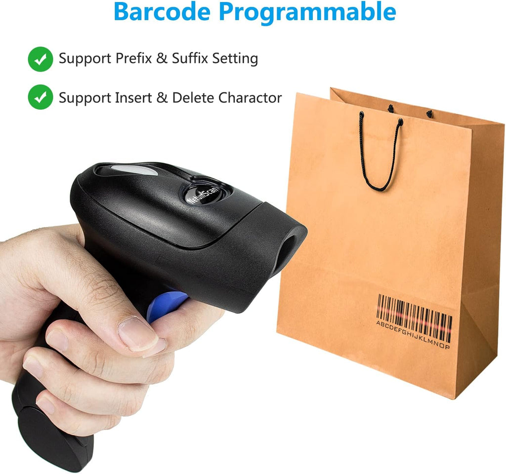 2D Wireless USB Barcode Scanner, Pack of 2 K1383