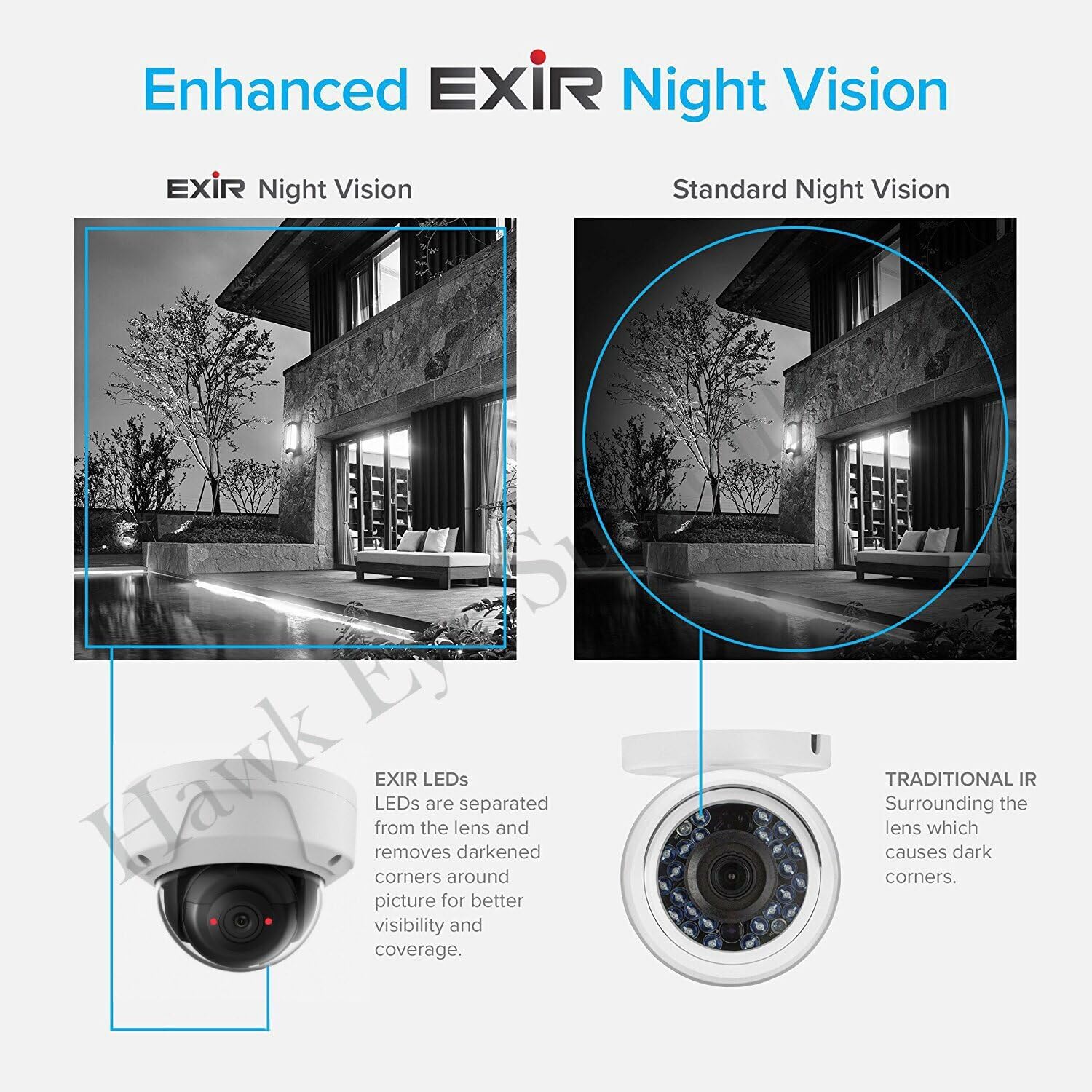 4MP PoE Security IP Camera Mini Dome with Night Vision 2.8mm Fixed Lens H.265+ T4648