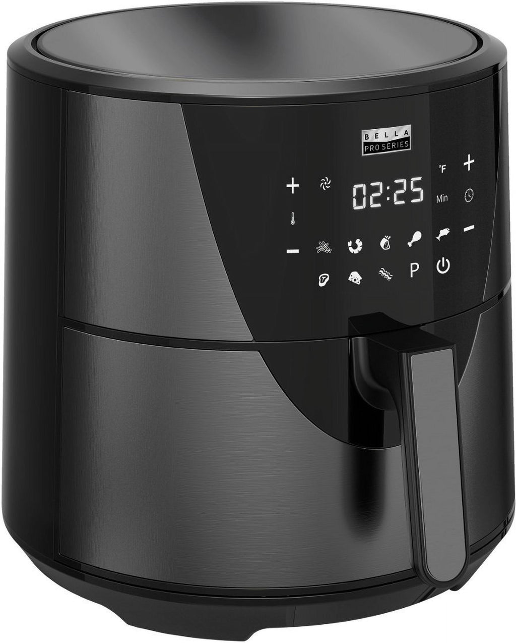 8-qt. Digital Air Fryer Black Stainless Steel F2846
