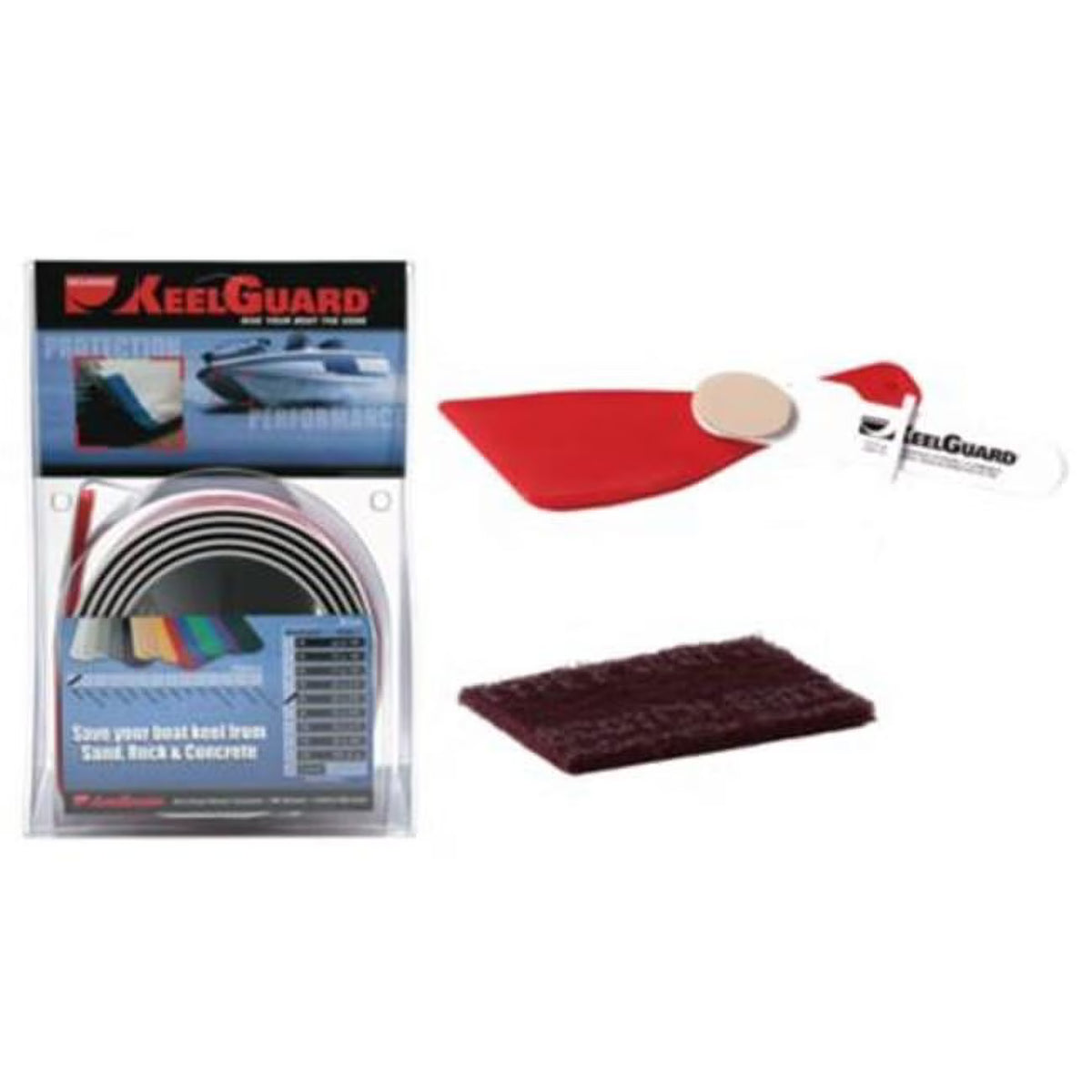 Keel Guard Boat Protector - Light Gray - Fits 21 ft. - 22 ft. F728