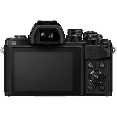 Black Digital Camera with 14-42mm and 40-150mm Lenses Y2283
