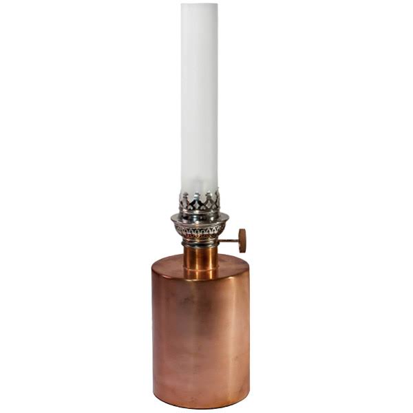 Copper Patina Oil Lamp H854