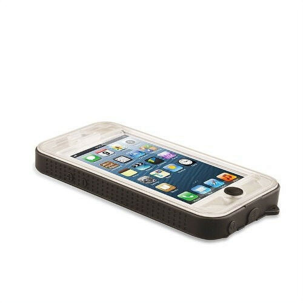 Black Clear TPU Hard Case for iPhone 5 5S S680519