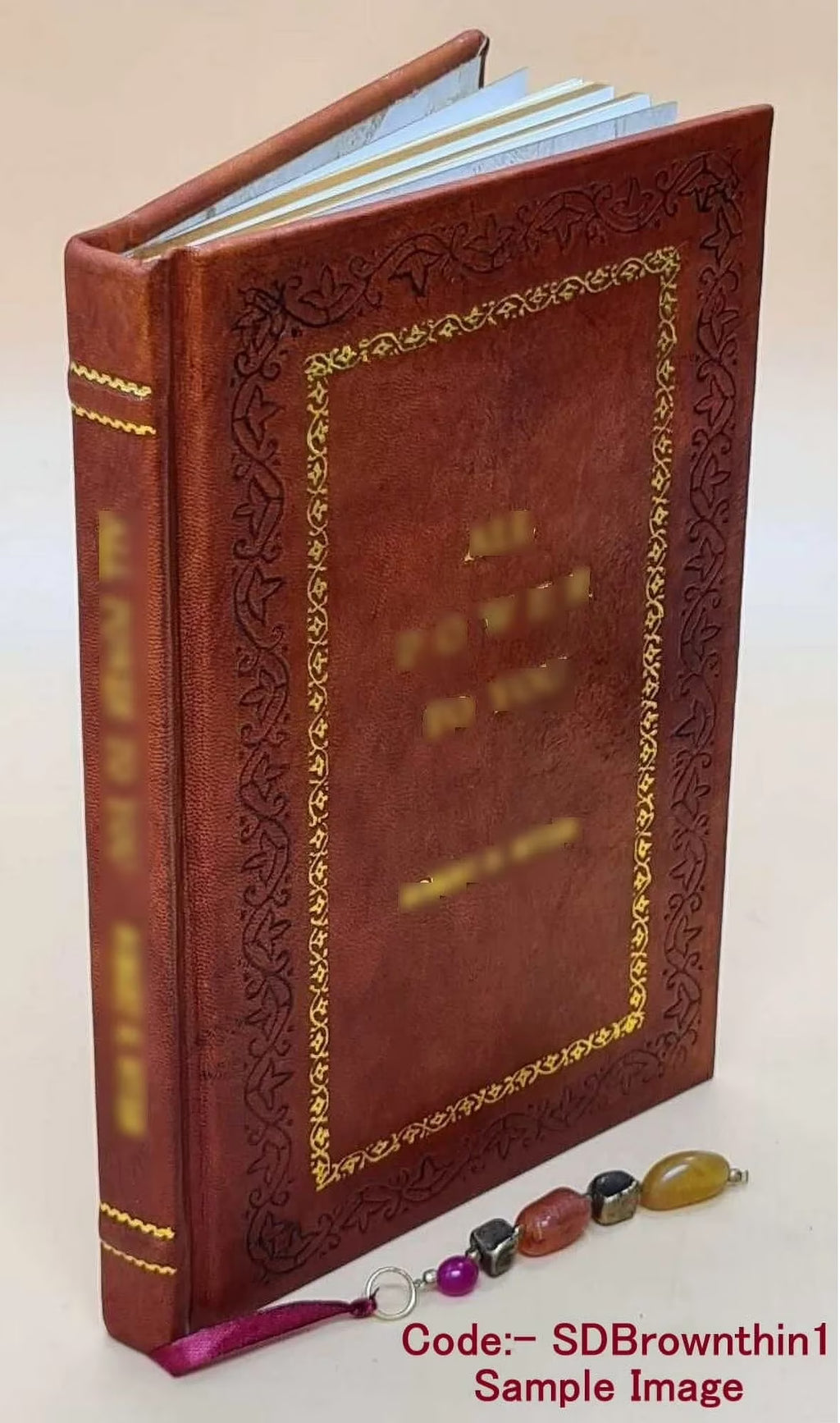 Premium Leather Bound Book U848205