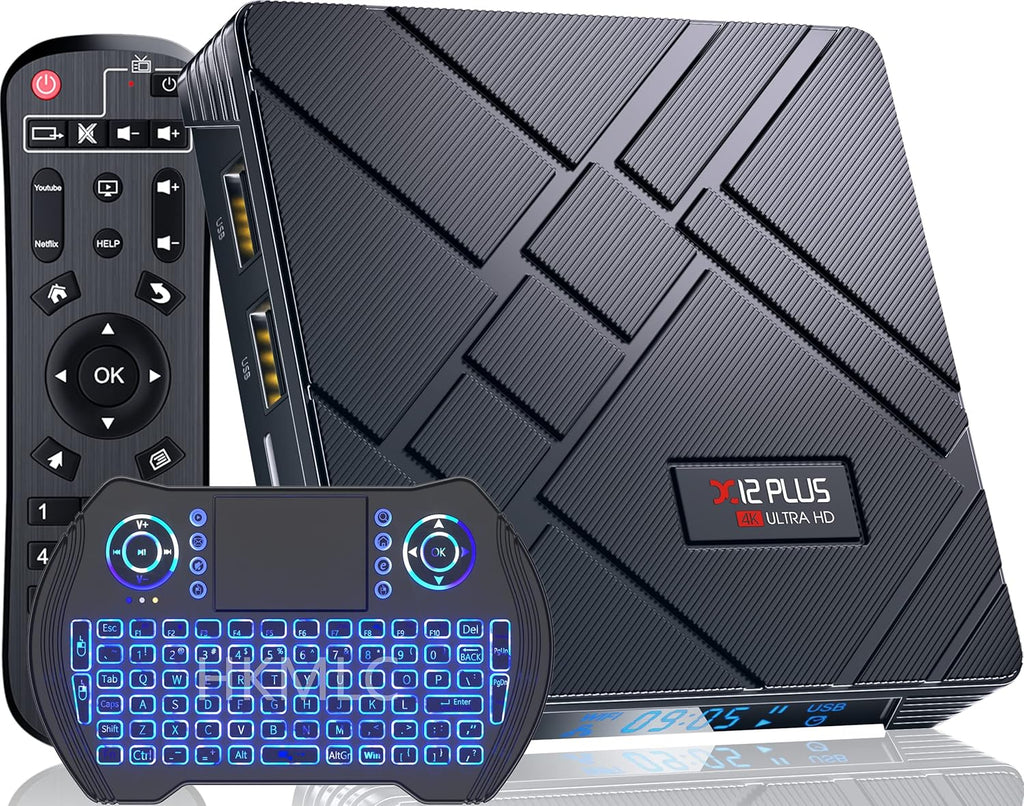 Android TV Box 4GB RAM 32GB ROM with Wireless Mini Keyboard Pack of 2 O103