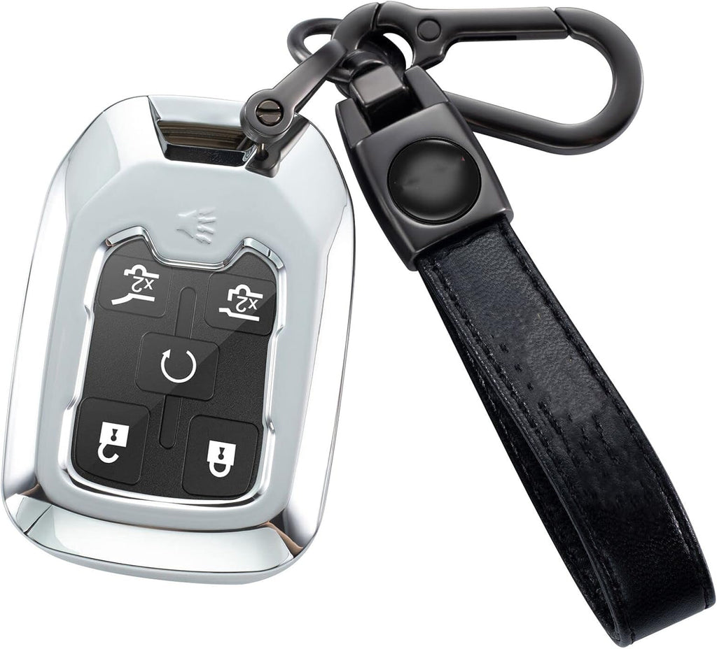Silver TPU Key Fob Case Cover N6848