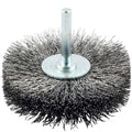 Crimped Carbon Wheel Brush 5/8x22 Face Width, 5/8x22 Trim Length, 20,000 RPM O76183