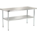 48x22Wx30x22D Stainless Workbench with Undershelf U936806