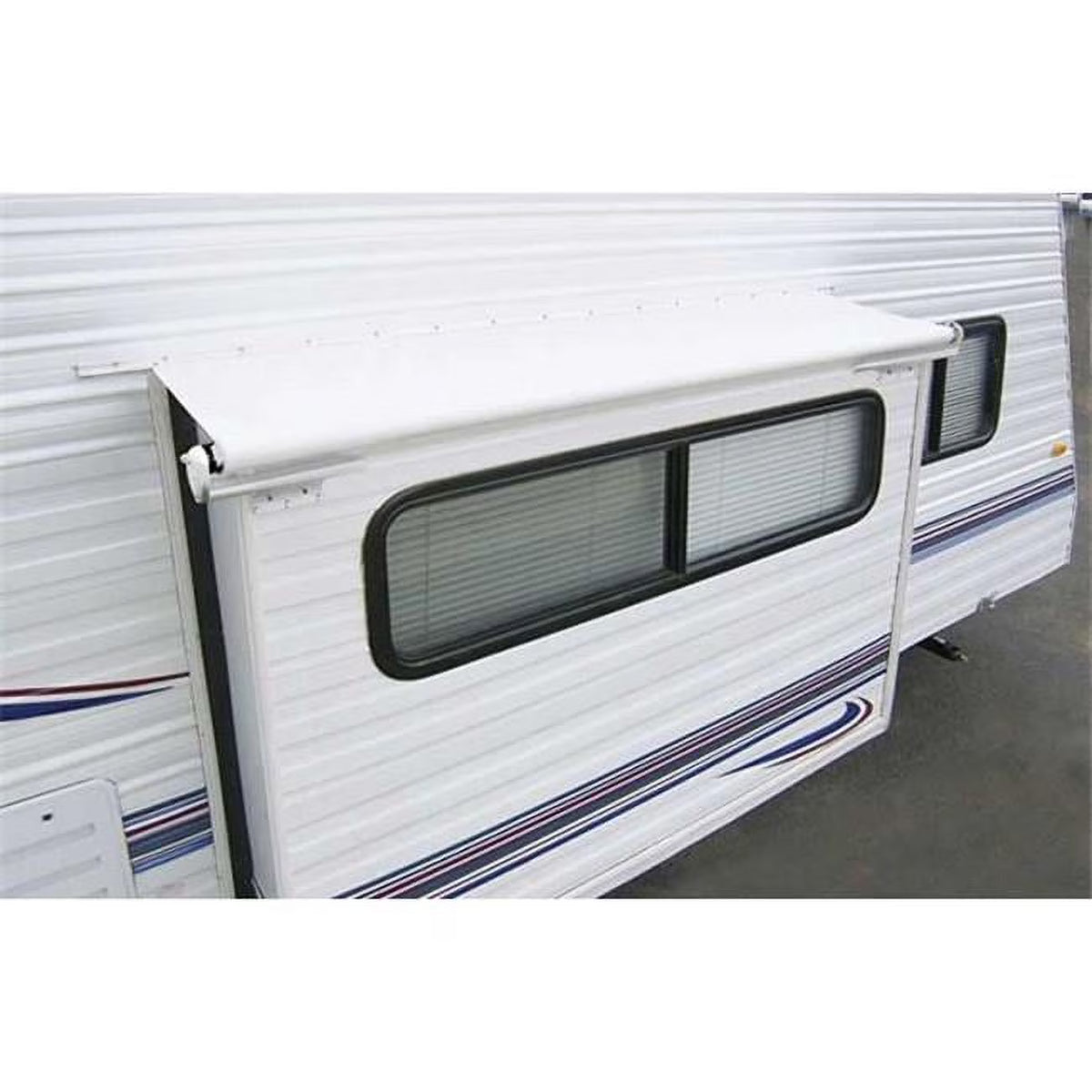 Black SlideOut Replacement Awning Fabric - 200 in. - Pack of 2 Z60039