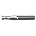 Carb End Mill, 9/16 In, 2FL, CC, Uncoated P722962