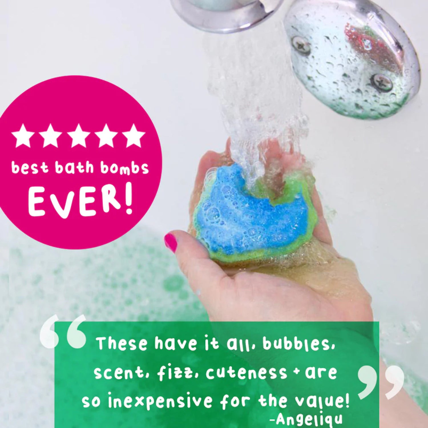 Bubblegum Scent Bath Bomb R55784