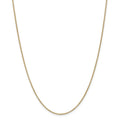 14k Gold 1.4mm Cable Chain Necklace 30 Inch 3.8 Grams O52793