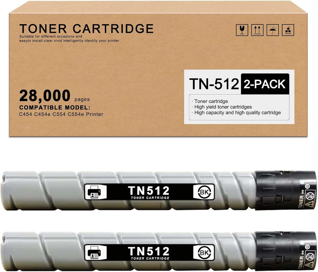 Black 2-Pack TN512 Toner Cartridge I9055
