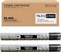 Black 2-Pack TN512 Toner Cartridge I9055