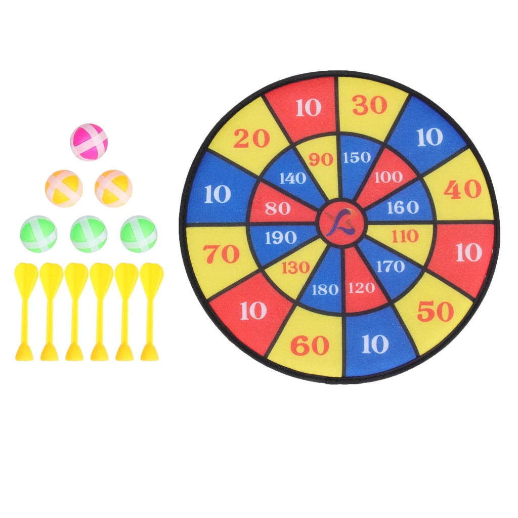 Flocking Dart Board with 4pcs Darts Dartboard Set N768