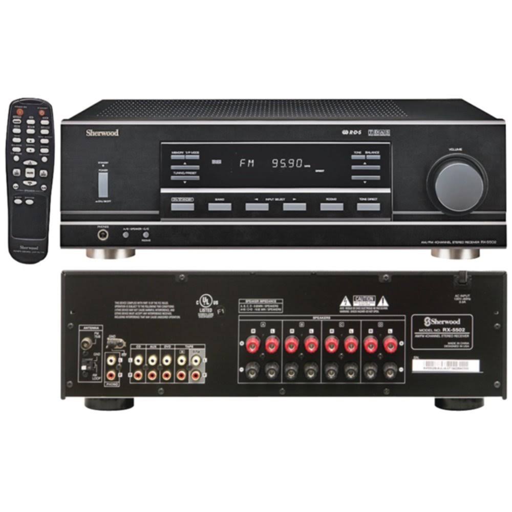 2CH 100W Multisource Dual-Zone A/V Receiver D412052
