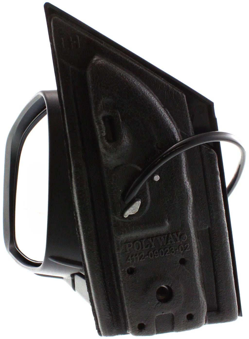 Left Driver Side Heated Paintable Textured Black Mirror S5085
