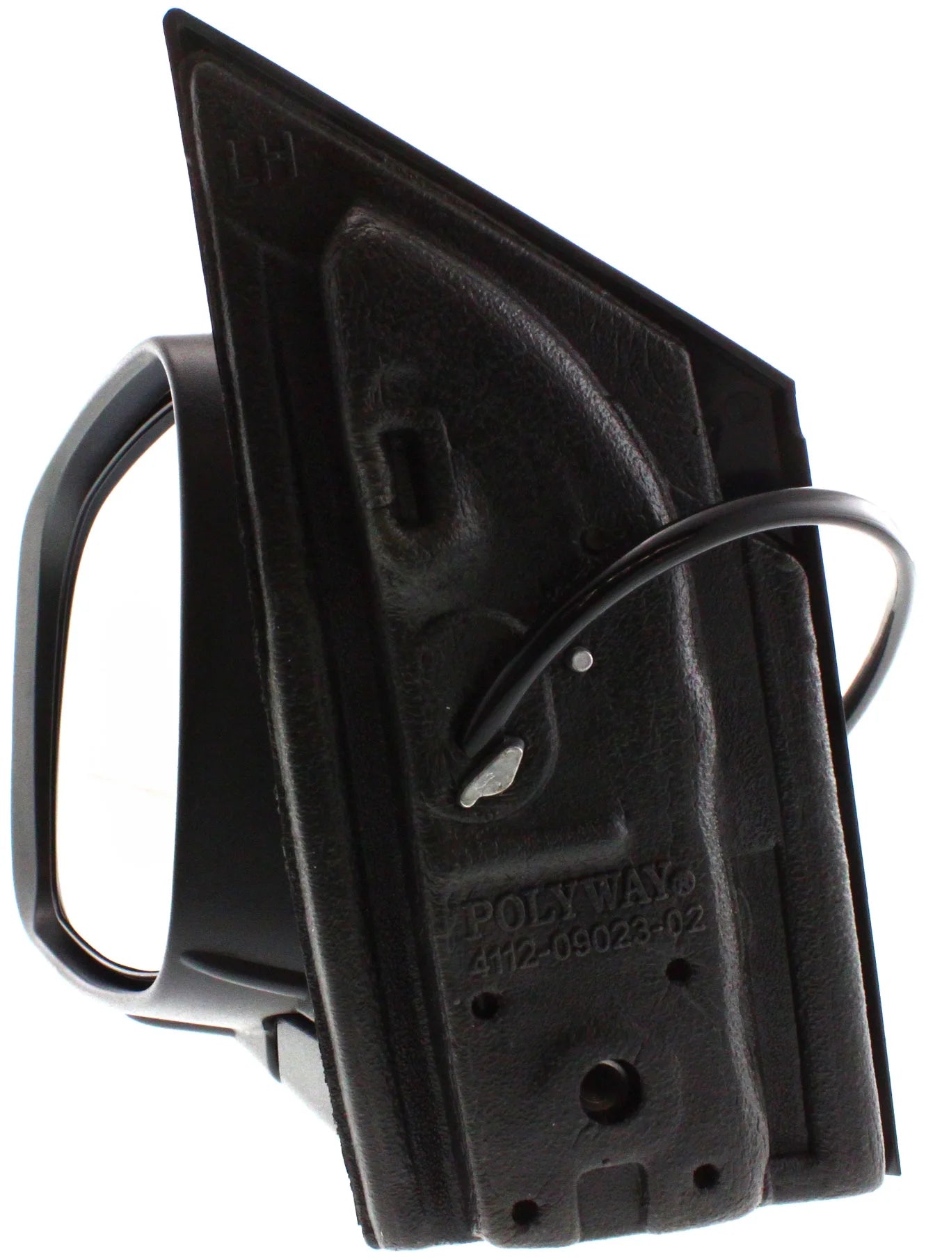 Left Driver Side Heated Paintable Textured Black Mirror S5085