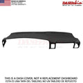Black Molded Dash Cover C40763
