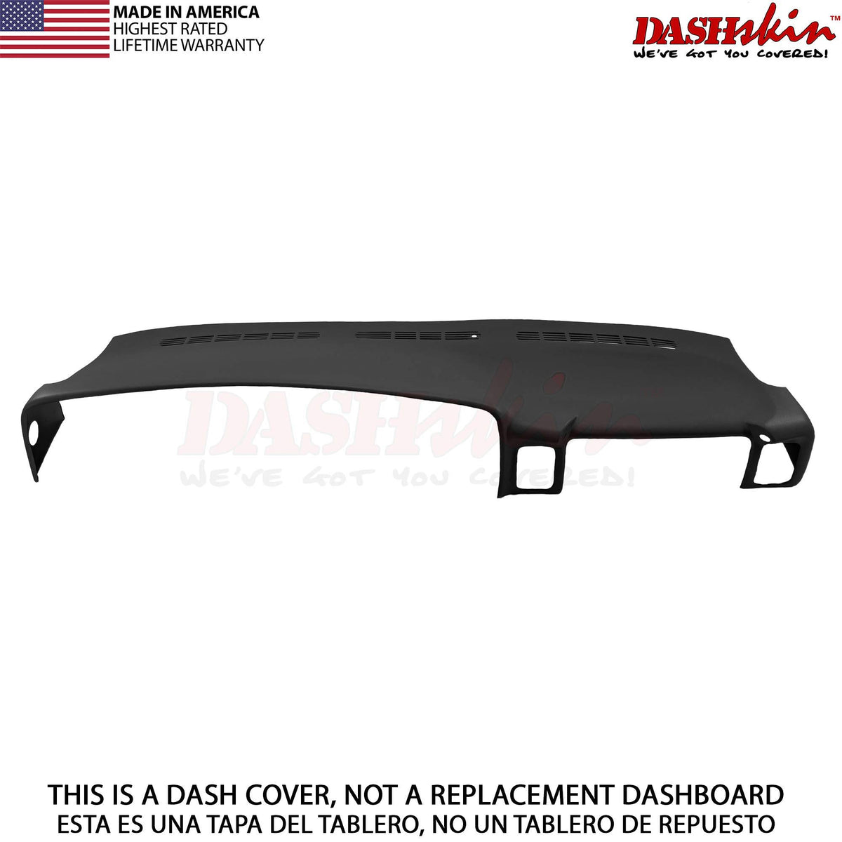 Black Molded Dash Cover C40763