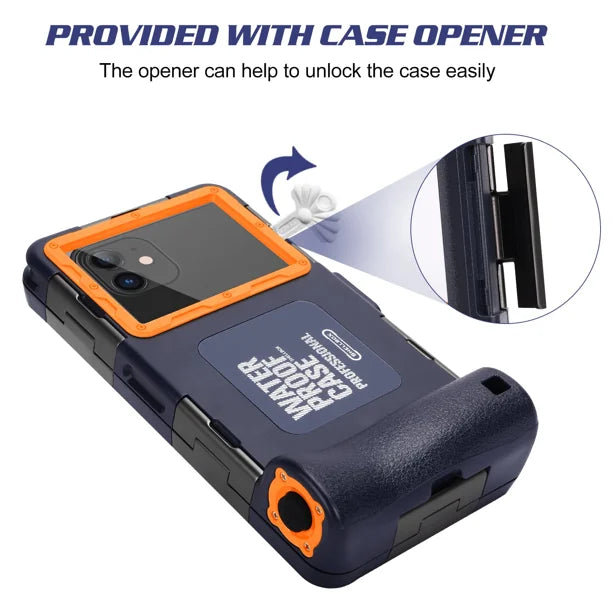 Waterproof Protective Case for Phones Up to 6.9 Inch H2907