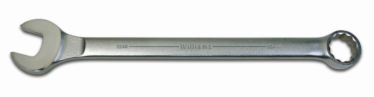 2-5/8x22 Combination Wrench Satin Chrome Finish 12-Point F81231