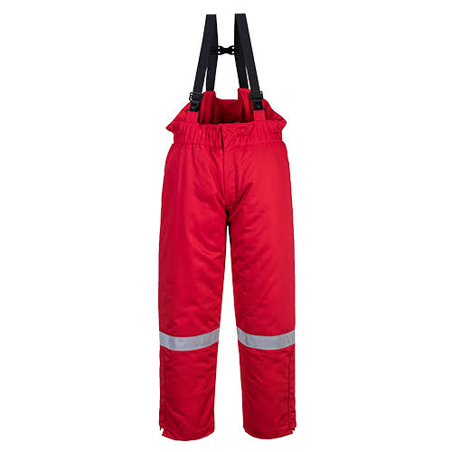 Red FR Anti-Static Winter Salopettes L629