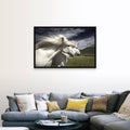 Black Float Frame Canvas Art - 48 x 32 V1566