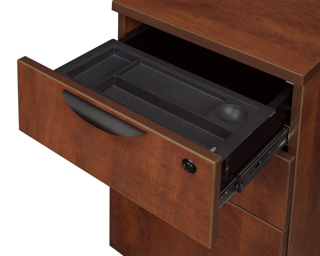Cherry Single Pedestal Desk F97347
