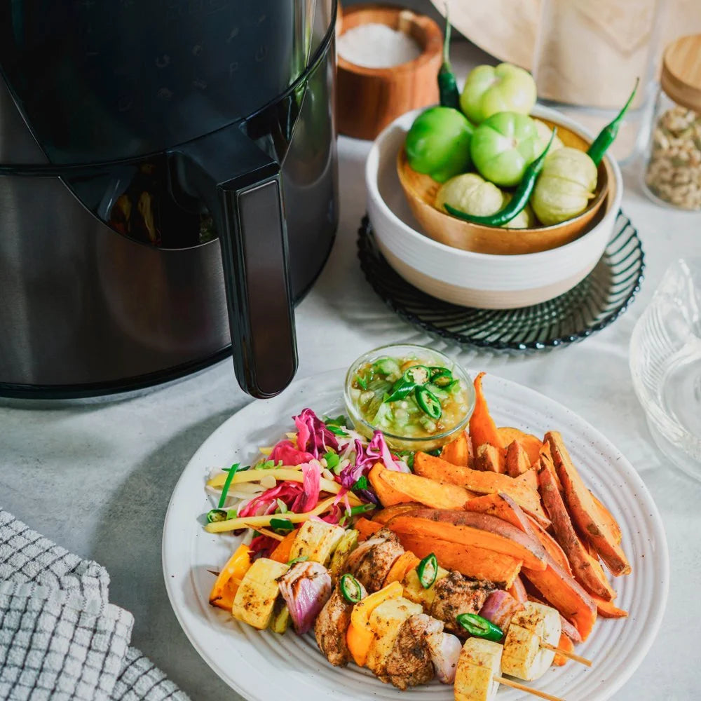 8-qt. Digital Air Fryer Black Stainless Steel F2846