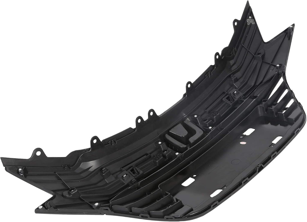 Chrome Glossy Black Front Upper Bumper Grille Assembly I36067