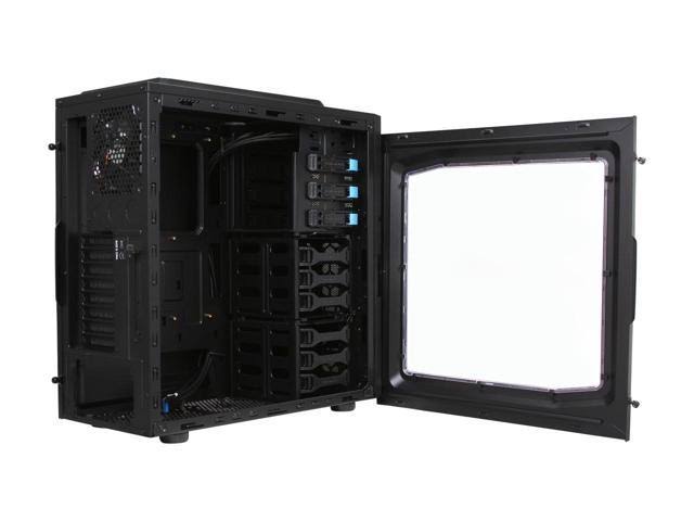 Black Mid-Tower Window Chassis U524