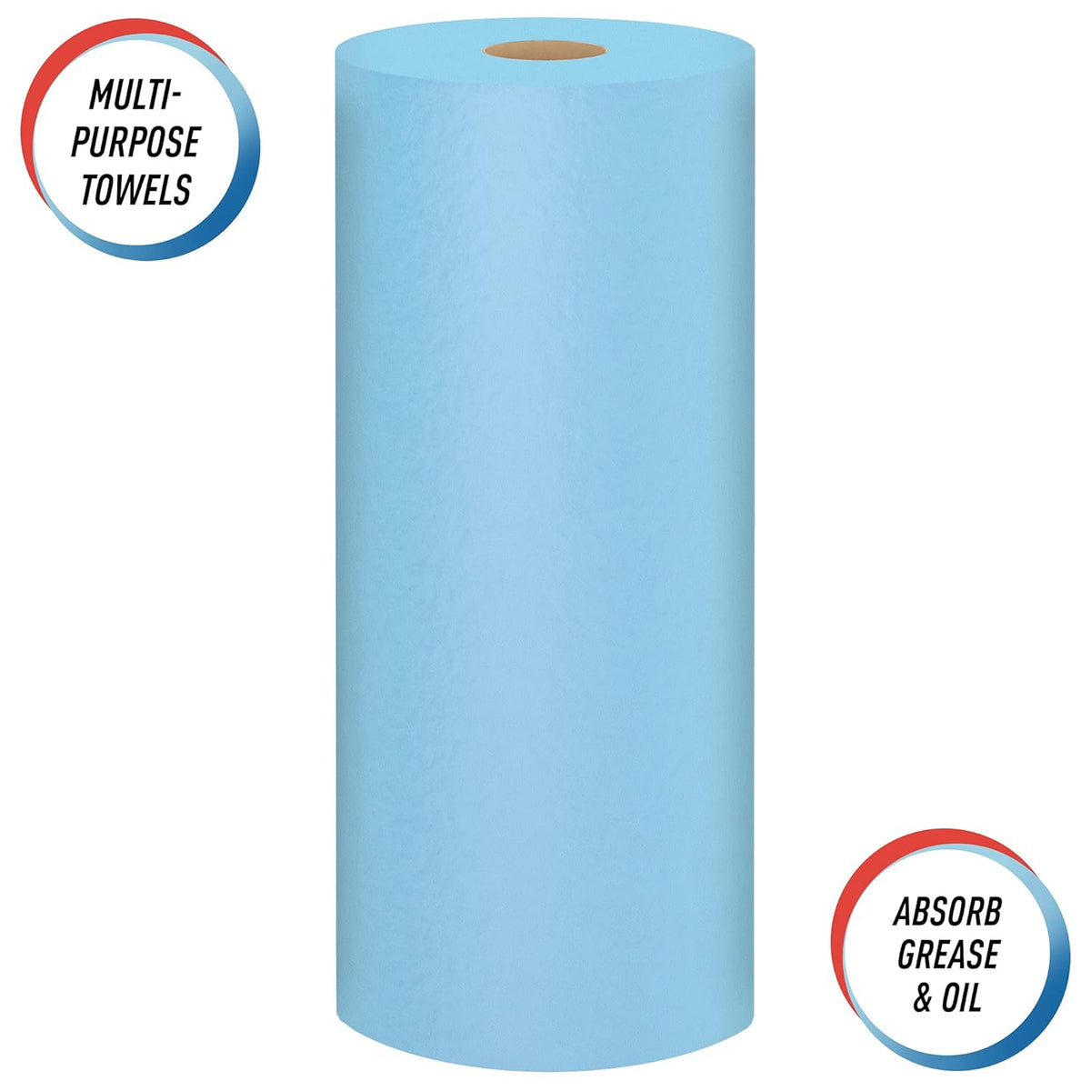 Blue Shop Towels, 55 Sheets per Roll, 30 Rolls per Case, Pack of 2 S8471