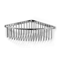 Concealed Fix Lift Off Large Deep Corner Shower Basket in Chrome Plated U55494