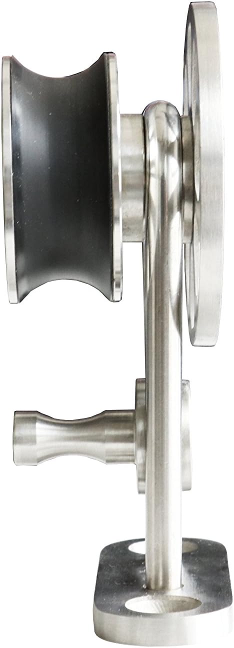 Stainless Steel Sliding Barn Door Hardware Kit 8FT Track Single Door Kit X625