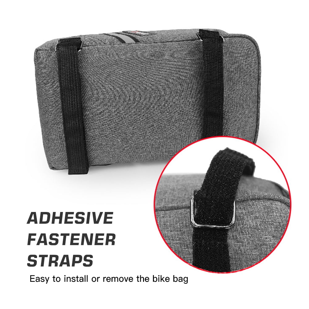5L Water-resistant Canvas Bike Rear Seat Bag Z59097