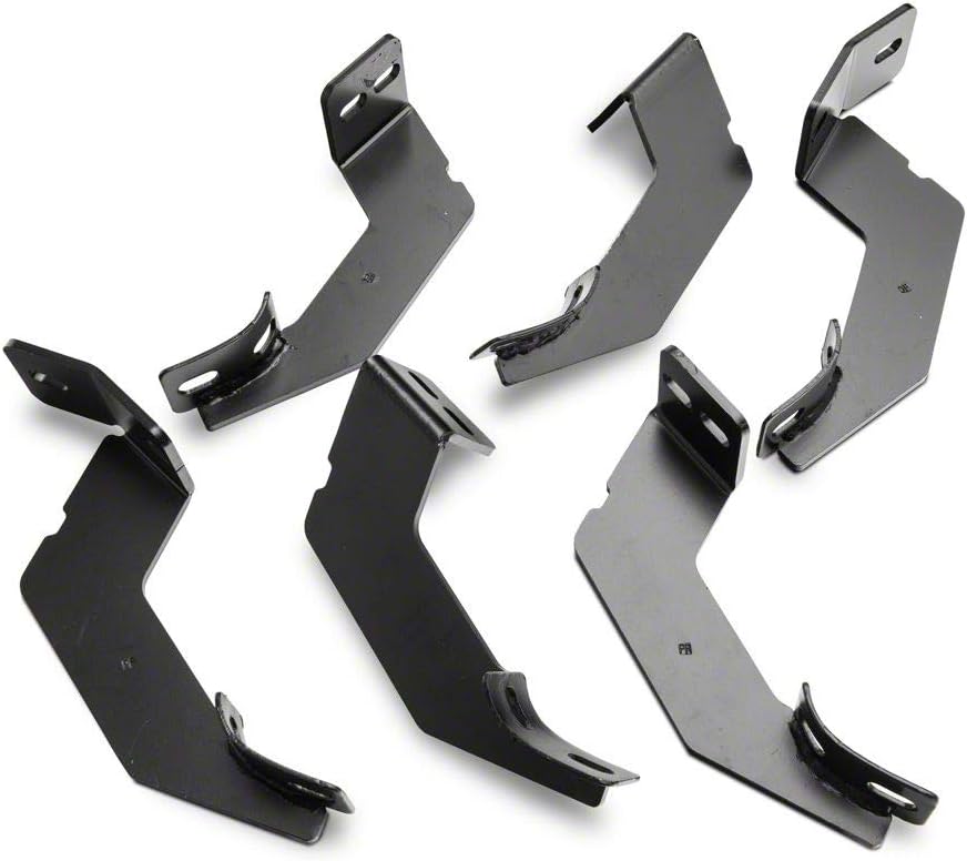 Black Side Step Bars for 19-22 Silverado 1500 Double Cab F55691
