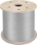 316 Stainless Steel Cable 1000FT Wire Rope 3/16 Inch 1x19 J29188