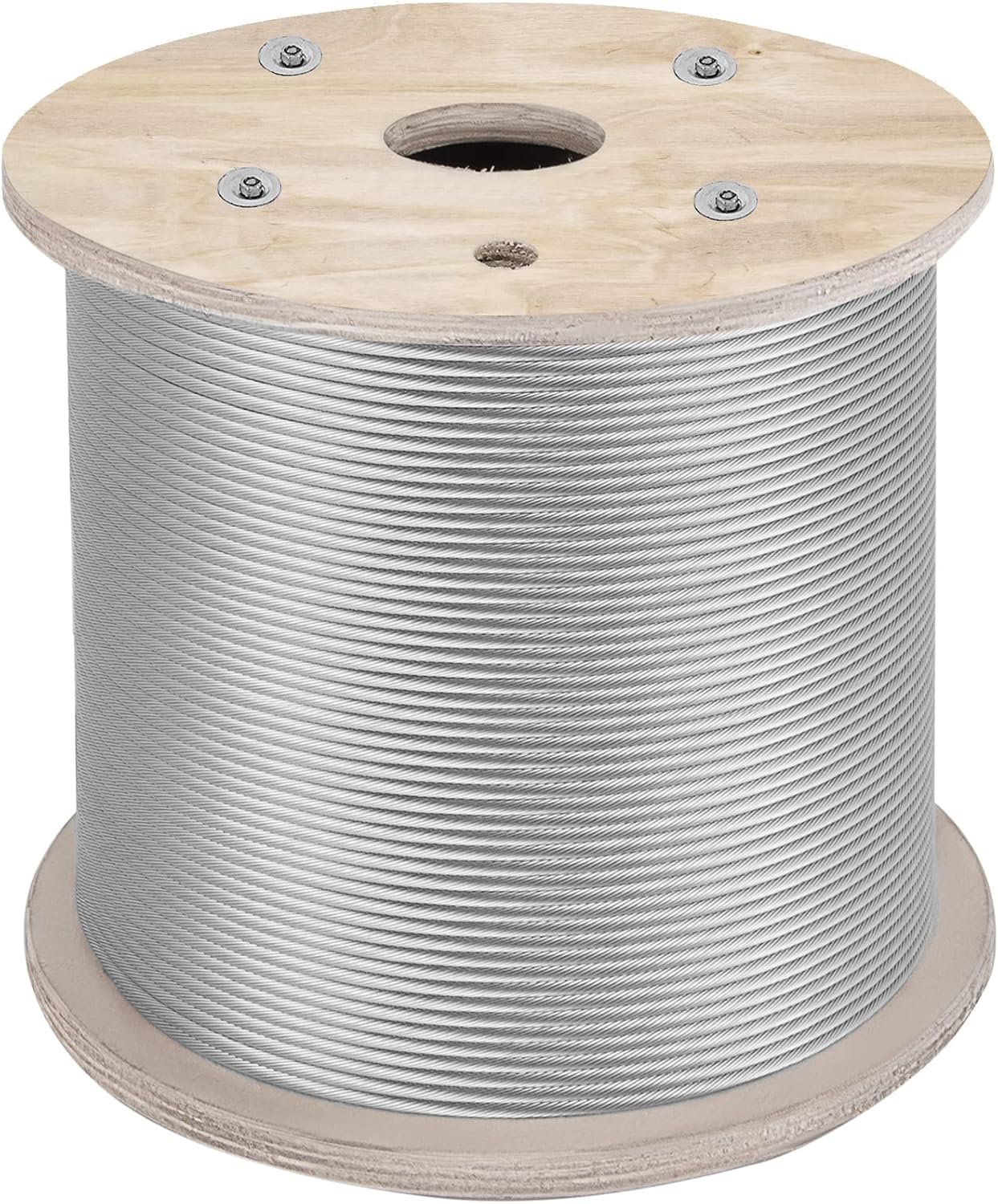 316 Stainless Steel Cable 1000FT Wire Rope 3/16 Inch 1x19 J29188