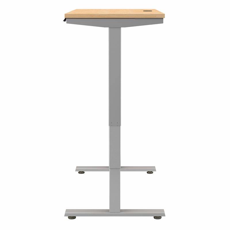 Electric Height Adjustable Standing Desk in Natural Maple N6054