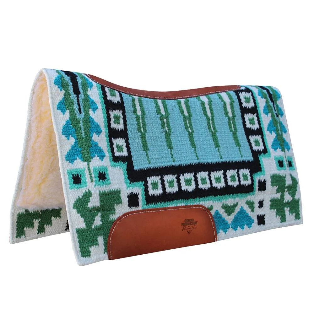Azure Warbird Saddle Pad Q621