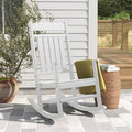 White Classic Rocking Chair T9431