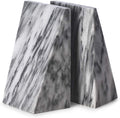 Set of 2 Carrera Marble Bookends H447