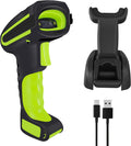 2D Wireless Barcode Scanner with Charging Cradle, Pack of 2 X515253
