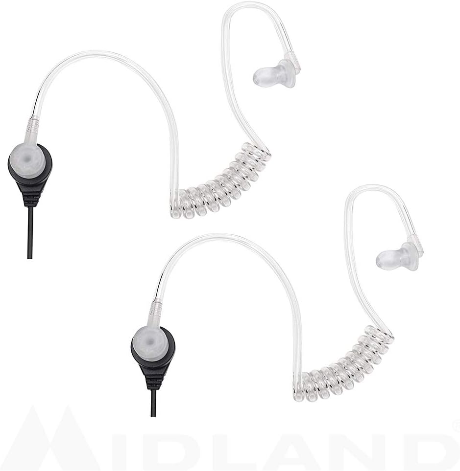 Transparent Security Headsets with PTT/VOX (4-Pack) L338